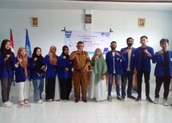 Senat FIKOM UNIPO Menggelar Seminar Digital Dalam Menggunakan Media Sosial