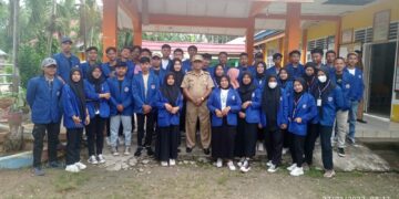 Kecamatan Patilanggio Sambut Mahasiswa KKN Unipo, Bani Kaluku : Berikan Sumbangsih yang Sesuai Dengan Keilmuan