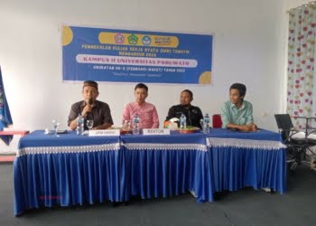 Siap Terjun Ke Desa, 53 Mahasiswa Kampus II Pengembangan Unipo (BOALEMO) Ikut Pembekalan KKN Tematik II