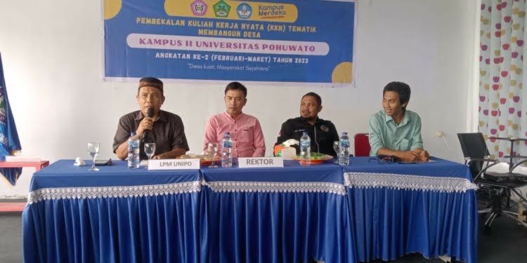 Siap Terjun Ke Desa, 53 Mahasiswa Kampus II Pengembangan Unipo (BOALEMO) Ikut Pembekalan KKN Tematik II