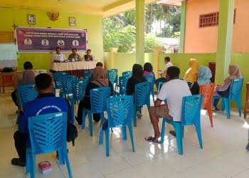 Laksnakan Sosialisasi Standar Rumah Sehat, Mahasiswa KKN Unipo Hadirkan Ketua Prodi Teknik Sipil