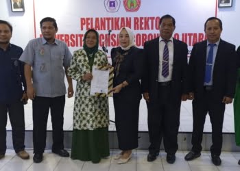 Rektor Unisan Gorontalo Utara Resmi Dilantik