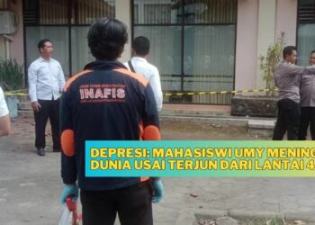 Mahasiswa UMY Diduga Bunuh Diri Lompat dari Lantai 4 Gedung