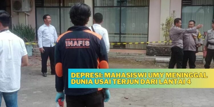 Mahasiswa UMY Diduga Bunuh Diri Lompat dari Lantai 4 Gedung