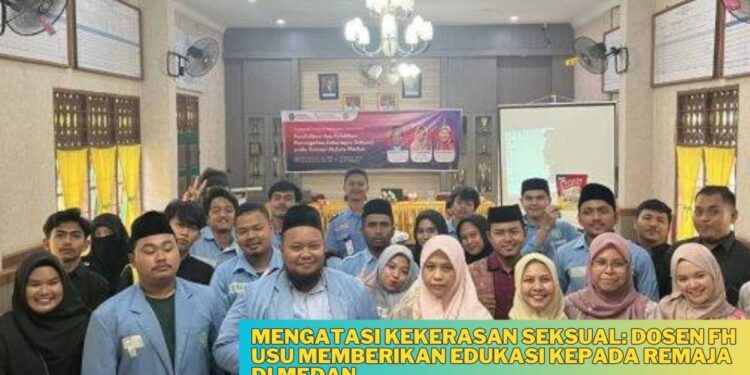 Dosen FH USU Beri Edukasi Pencegahan Kekerasan Seksual pada Remaja di Kota Medan