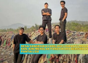 Desa Sangrawayang: Dulu Dibantu Mahasiswa KKN, Kini Menolak Pandawara Bersihkan Pantai Loji