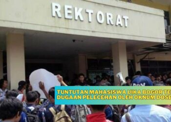 Tuntutan Mahasiswa UIKA Bogor Terkait Dugaan Pelecehan