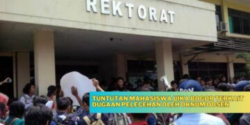 Tuntutan Mahasiswa UIKA Bogor Terkait Dugaan Pelecehan