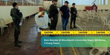 Bom Meledak di Misa Katolik Universitas Negeri Mindanao, 4 Orang Tewas, Setidaknya 50 Orang Luka-luka