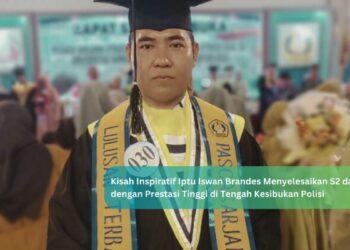 Kisah Inspiratif Iptu Iswan Brandes Menyelesaikan S2 dan S3 dengan Prestasi Tinggi di Tengah Kesibukan Polisi