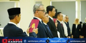 Pelantikan Pejabat Struktural di Lingkungan Universitas Padjadjaran: Rektor Melantik 7 Pejabat Baru