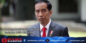 Respons Presiden Joko Widodo terhadap Kritik BEM UGM
