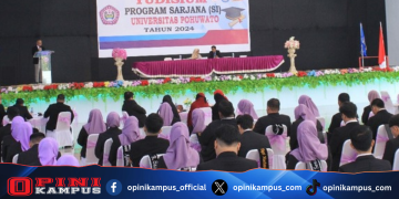 Wakil Rektor II Buka Resmi Yudisium UNIPO di Kampus Pengembangan Boalemo
