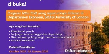 ISRSF Buka Pendaftaran Beasiswa Arryman 2025 untuk Calon Peneliti Ekonomi Indonesia