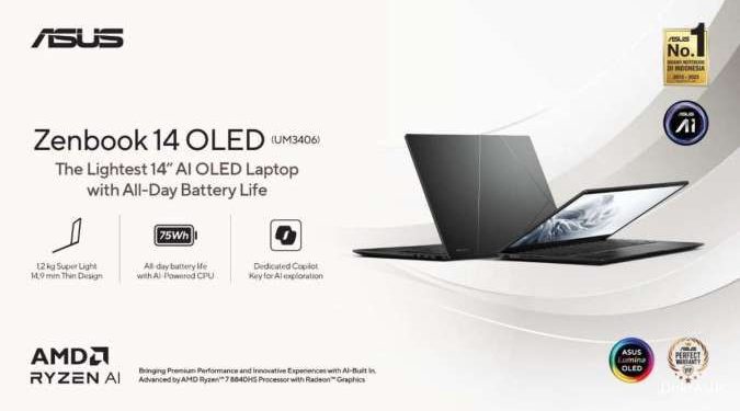 Daftar Laptop Ringan ASUS dengan Desain Premium dan Spesifikasi Mumpuni!