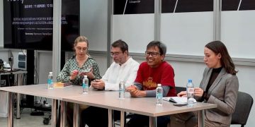 Eka Kurniawan di Moscow Book Tour 2026
